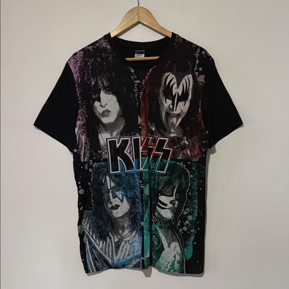 Kiss Band T-Shirt / Large / 2021 / AOP